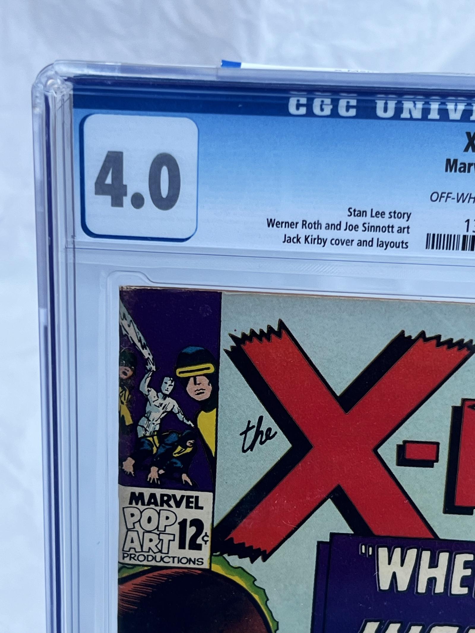 COMIC BOOK X-Men #13 MARVEL COMIC CGC 4.0