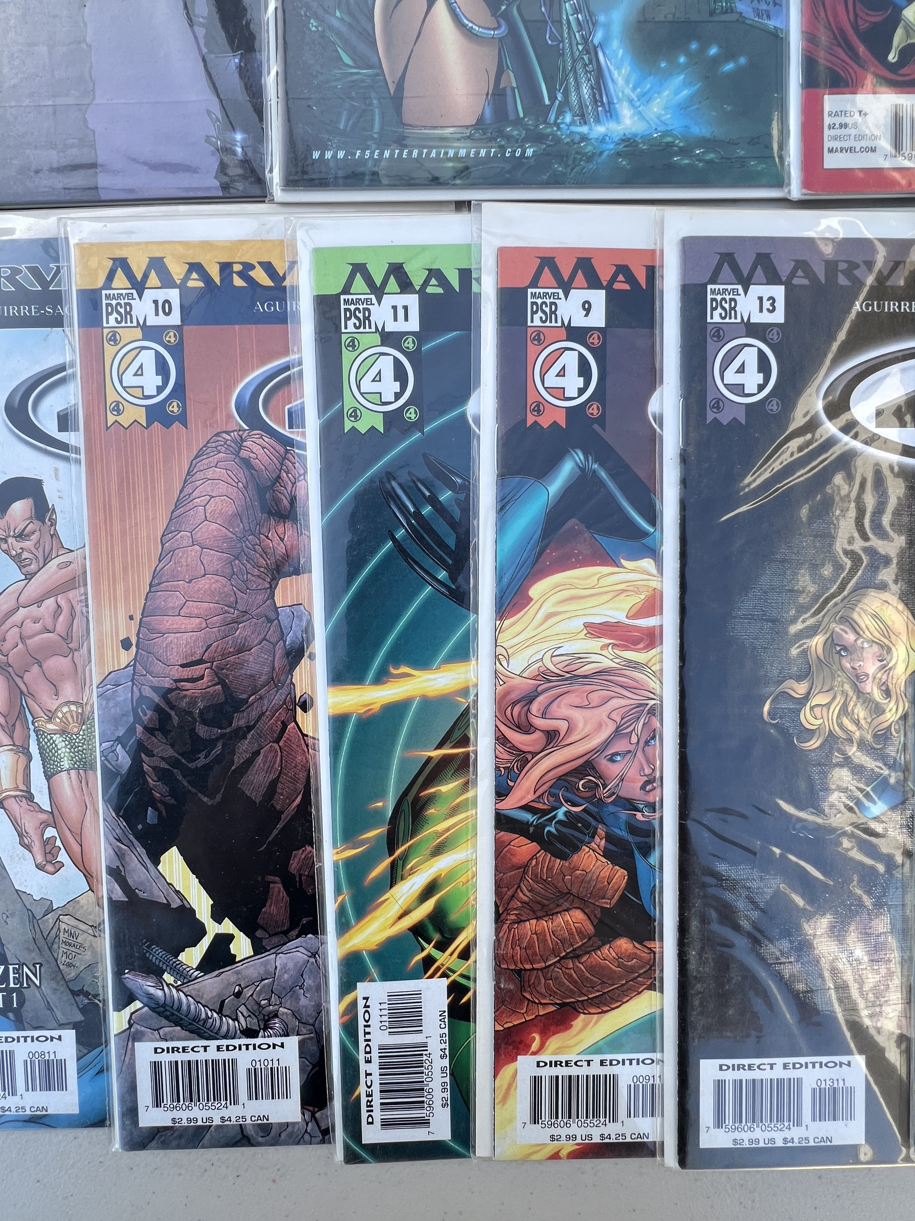 COMIC BOOK FANTASTIC FOUR ADRENALINE LOT 15 VF