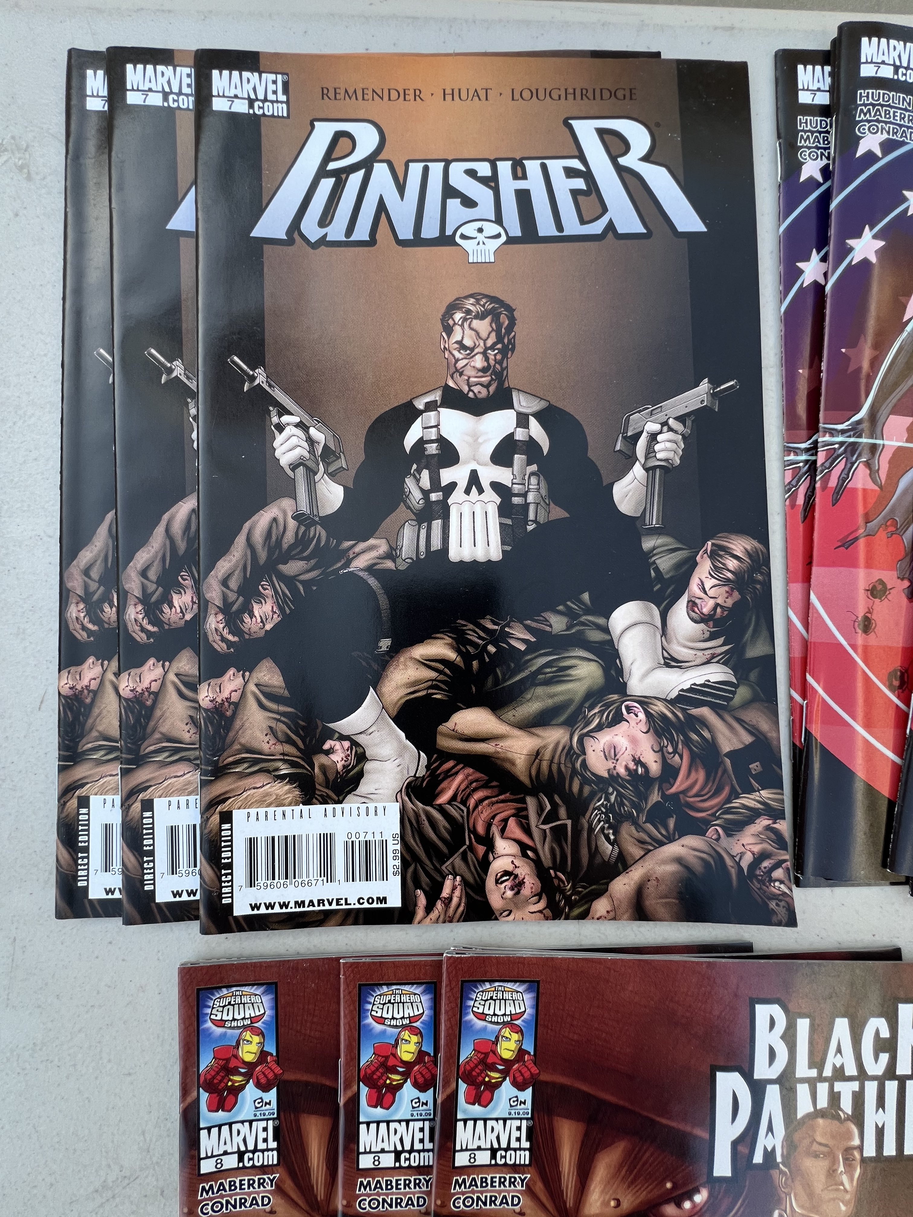 COMIC BOOK PUNISHER   LOT 18 VF NEW MINT