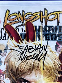 Longshot Saves The Marvel Universe #1 - Deadpool Variant  CGC 9.6 SIGNATURE