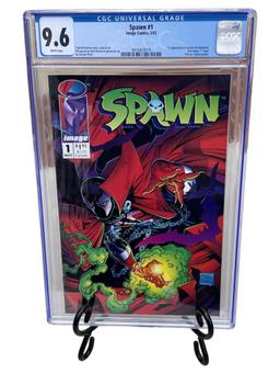 COMIC BOOK Spawn 1 5/92 Image Comics  CGC 9.6