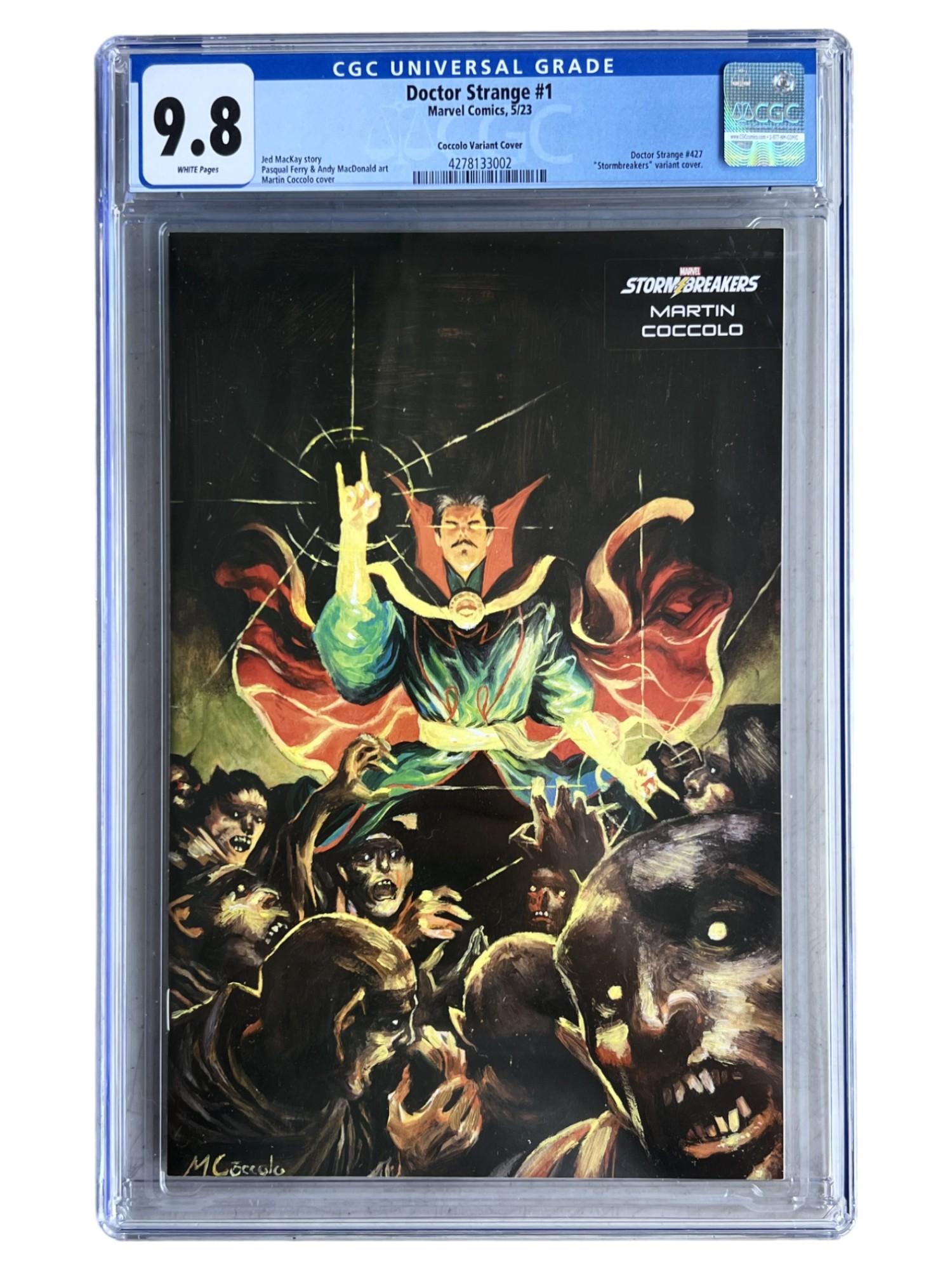 COMIC BOOK DOCTOR STRANGE #1 CGC 9.8 2023 MARVEL COMIC