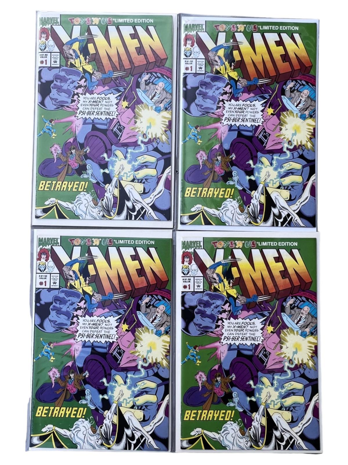 COMIC BOOK X-MEN #1 LOT 4 ALL MINT