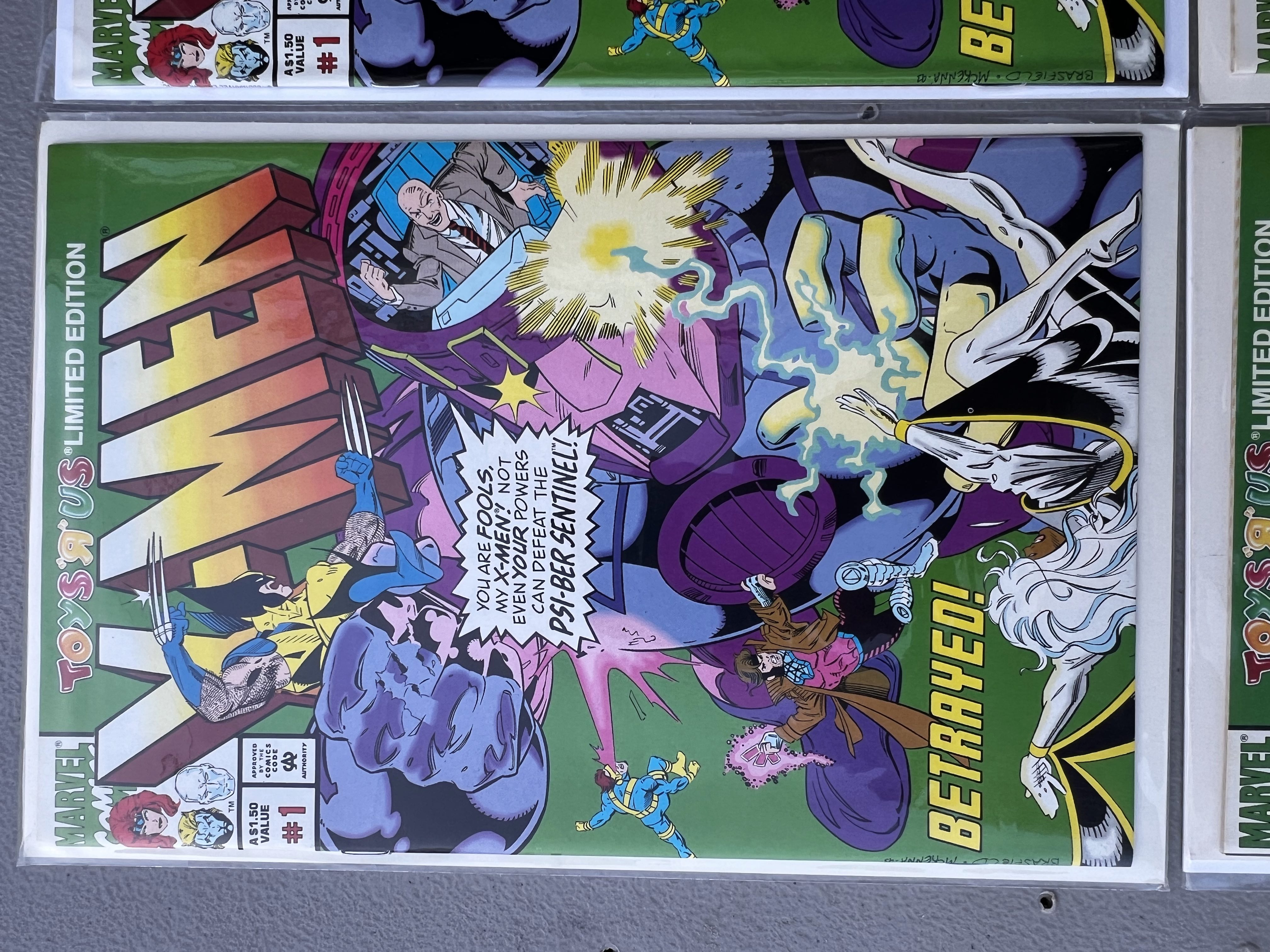 COMIC BOOK X-MEN #1 LOT 4 ALL MINT