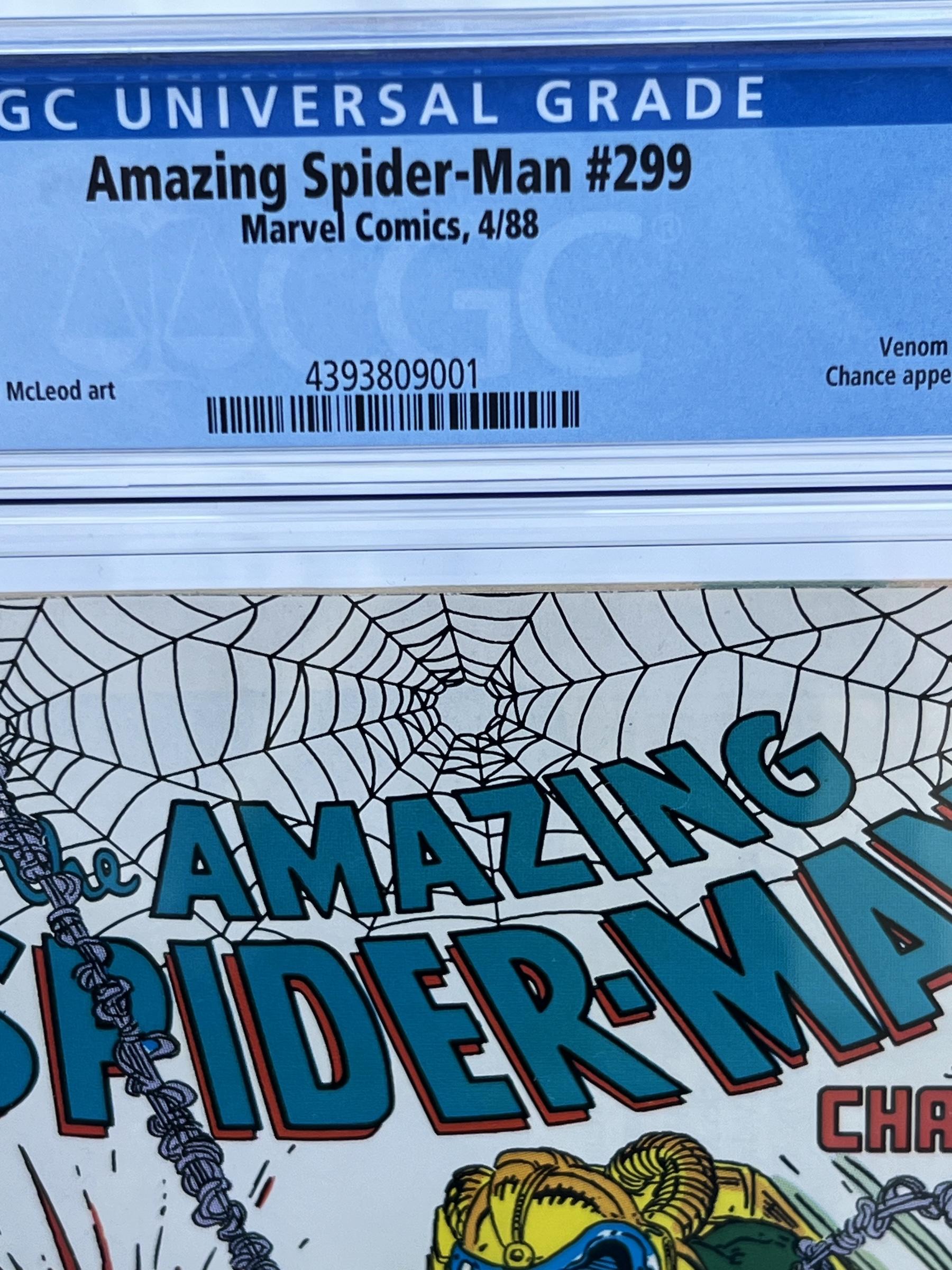 COMIC BOOK AMAZING SPIDER-MAN # 299 MARVEL COMIC CGC 9.8