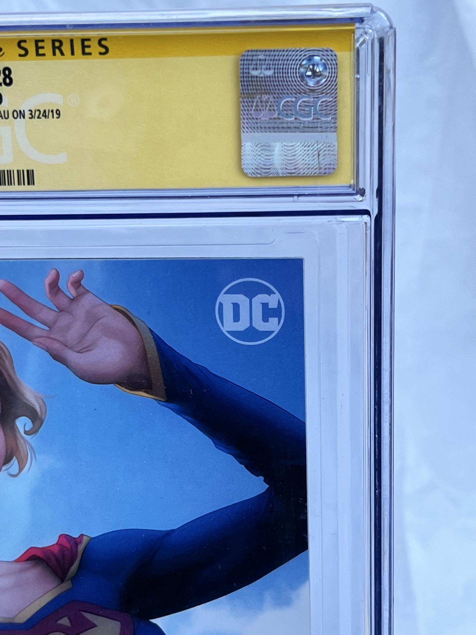 COMIC BOOK SUPERGIRL # 28 DC COMIC 2019 SIGNATURE CGC 9.8