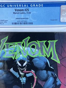 COMIC BOOK VENOM #25 MARVEL 2023 HABCHI VARIANT COVER CGC 9.8