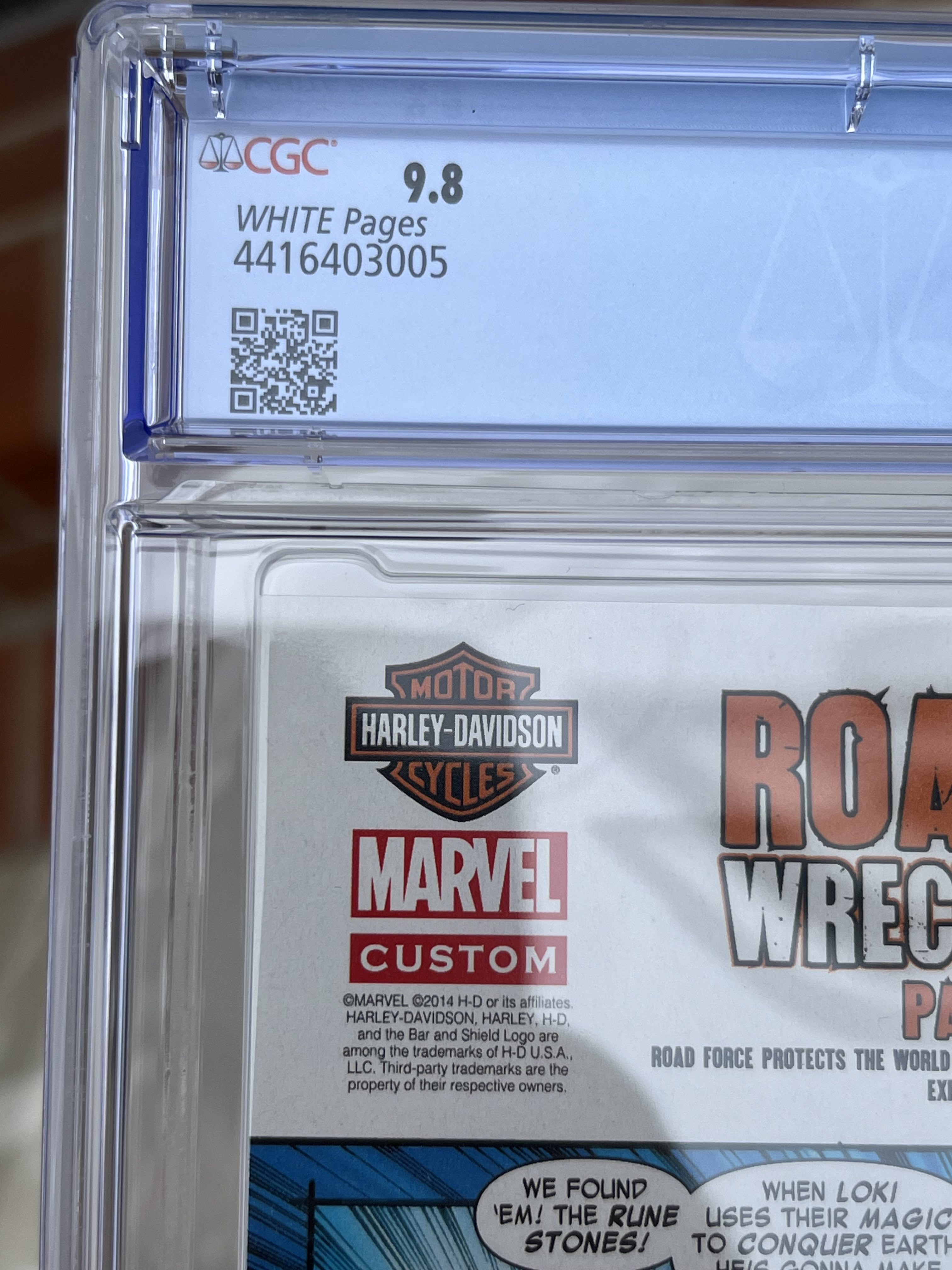 Thor 1 12/14 Marvel Comics  CGC 9.8 WHITE