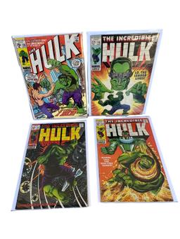 COMIC BOOK Incredible Hulk 111, 130, 115, 113 MARVEL 12 c