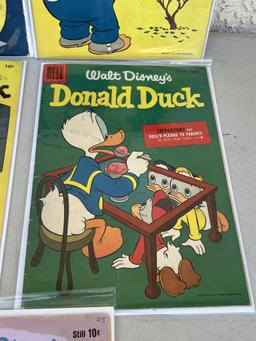 COMIC BOOK WALT DISNEY DONALD DUCK UNCLE SCROOGE DELL 40, 43, 44 10 c