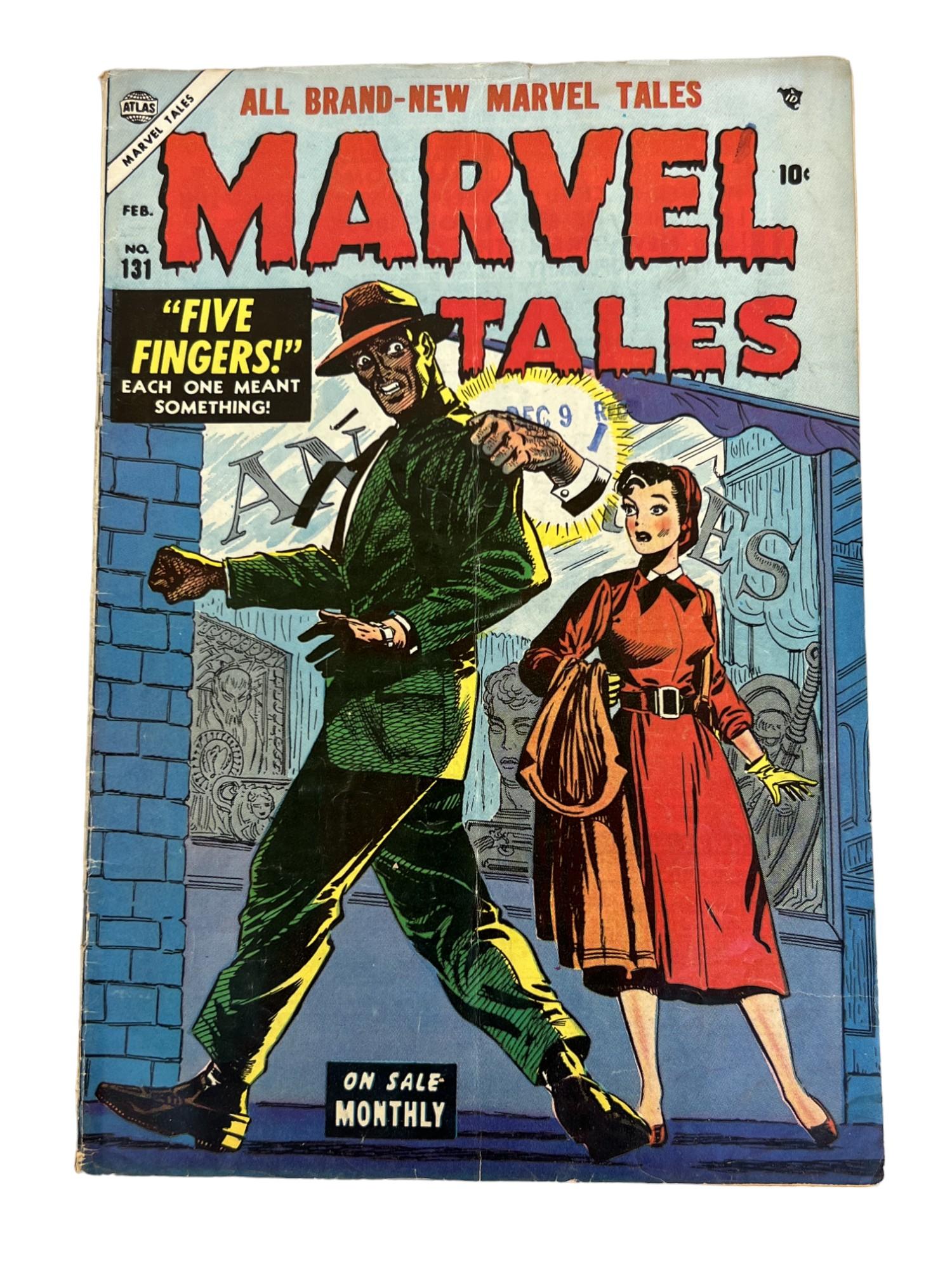 COMIC BOOK Marvel Tales #131 (1955) - PCH! Golden Age Horror! Last Pre-Code Issue! Atlas