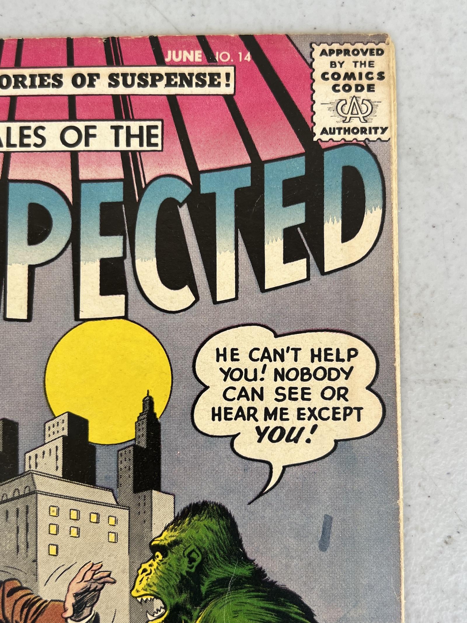 COMIC BOOK Tales of the Unexpected # 14 1957