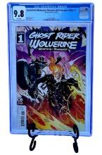 COMIC BOOK Ghost Rider Wolverine Weapons of Vengeance Alpha 1 - CGC 9.8 WPs - KEY