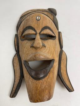 Hand Carved African Mask