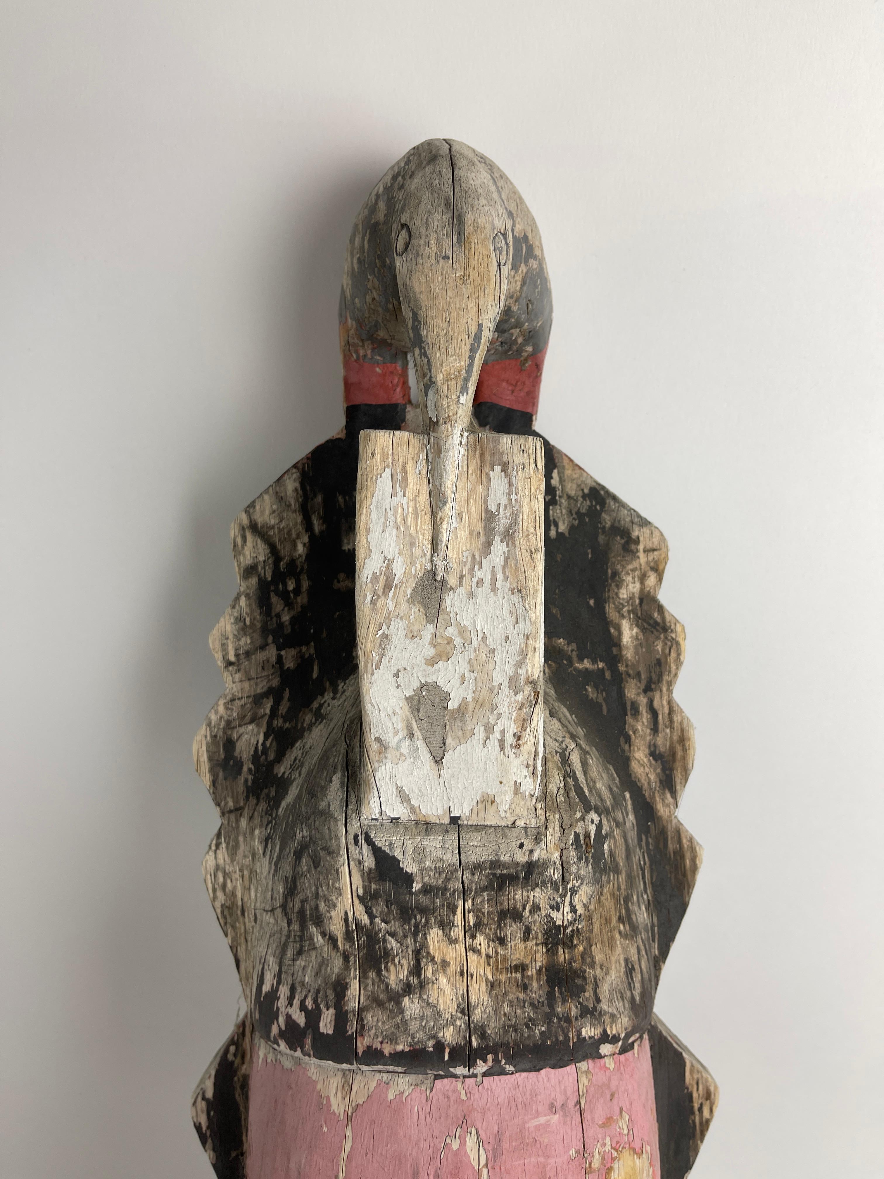 Large Wooden African Mask