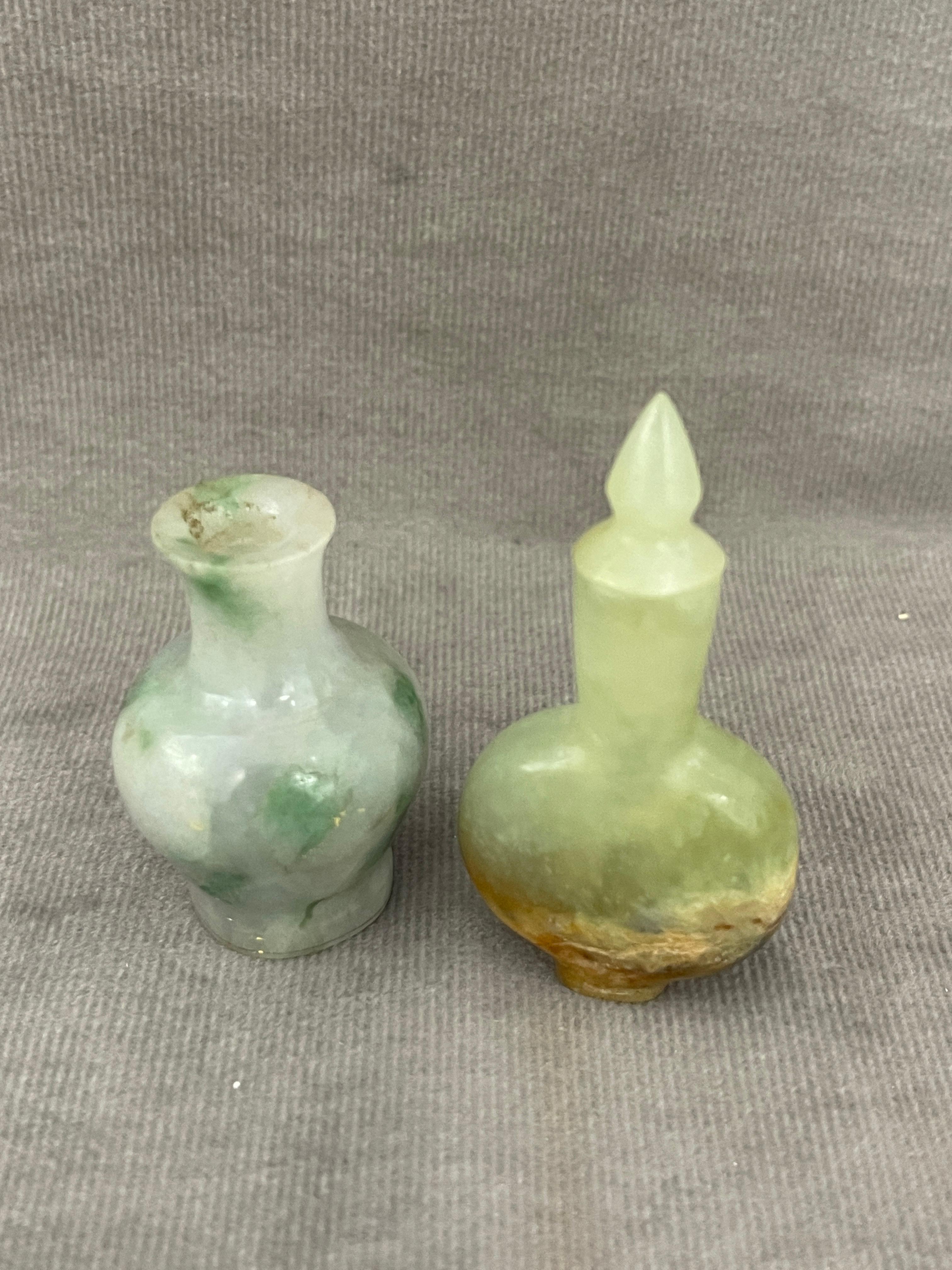 Chinese Jade Small Vases