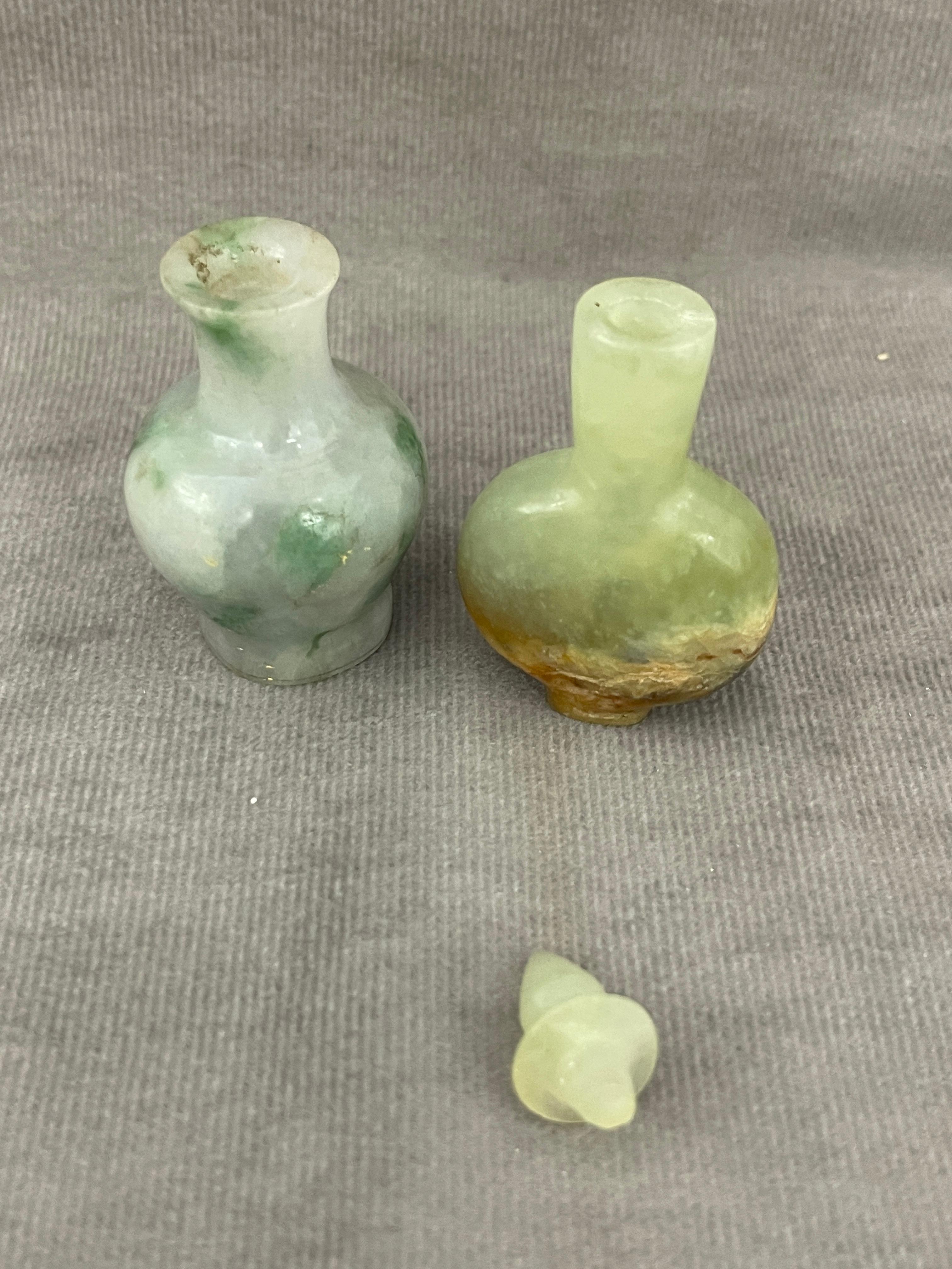 Chinese Jade Small Vases