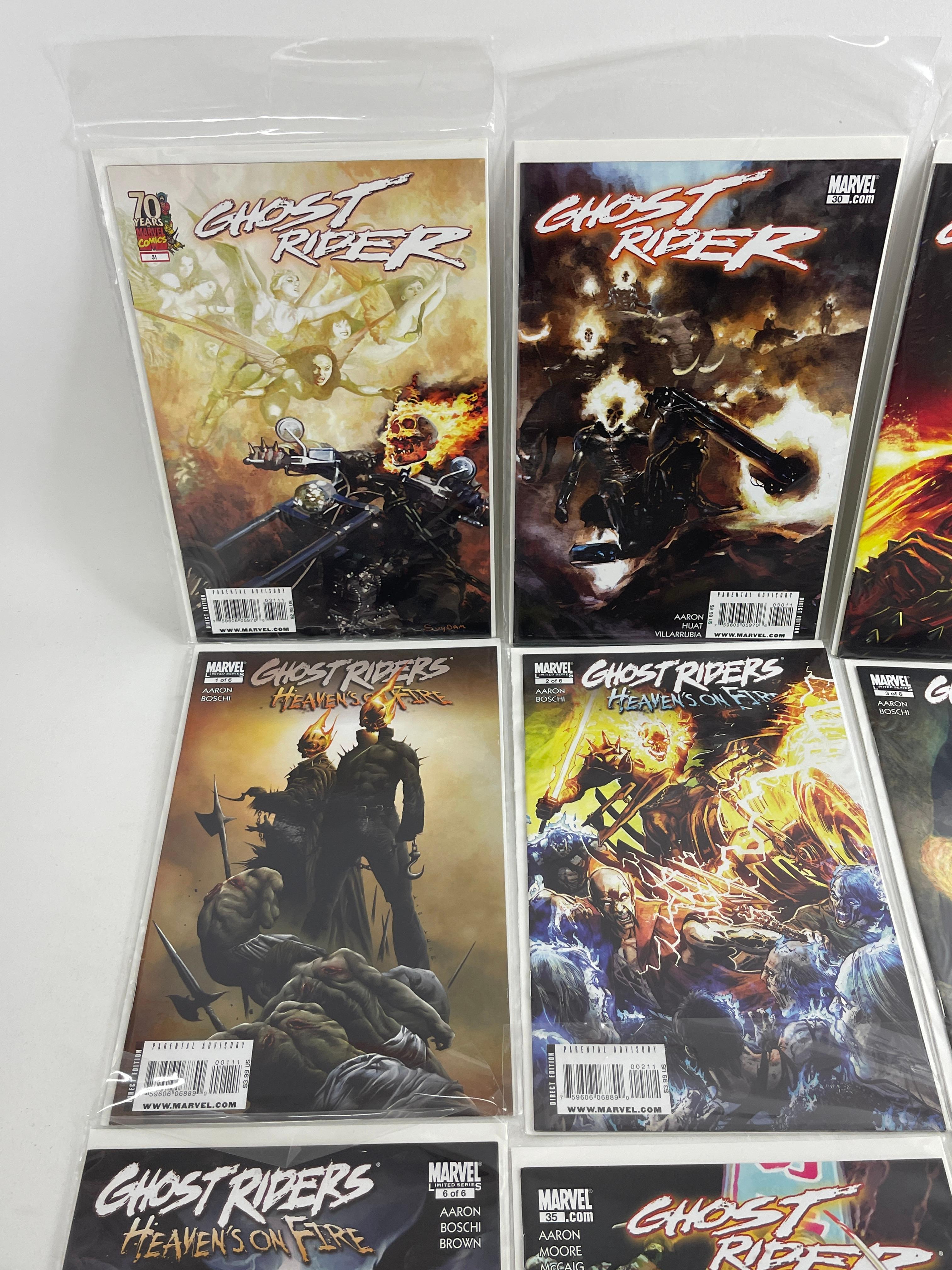 Ghost Rider Comic Book Collection Lot Of 16