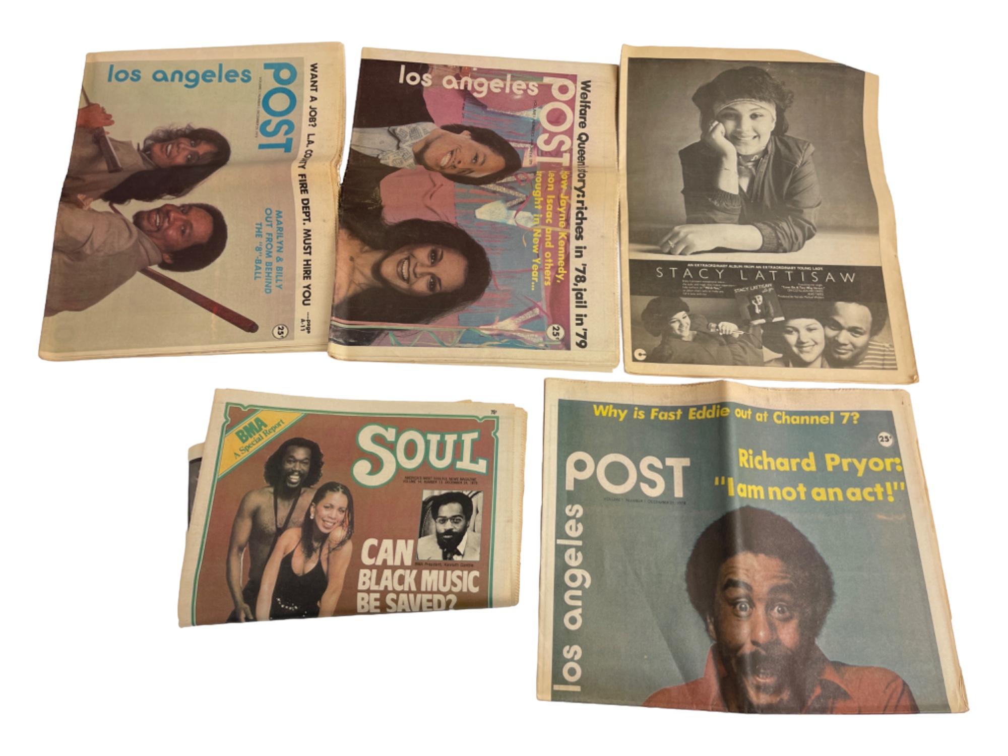 Vintage Soul Music Magazine Collection Lot of 5