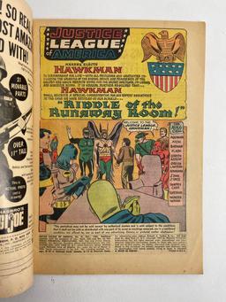 Vintage Justice League of America #31 1964 Hawkman Joins Comic Book