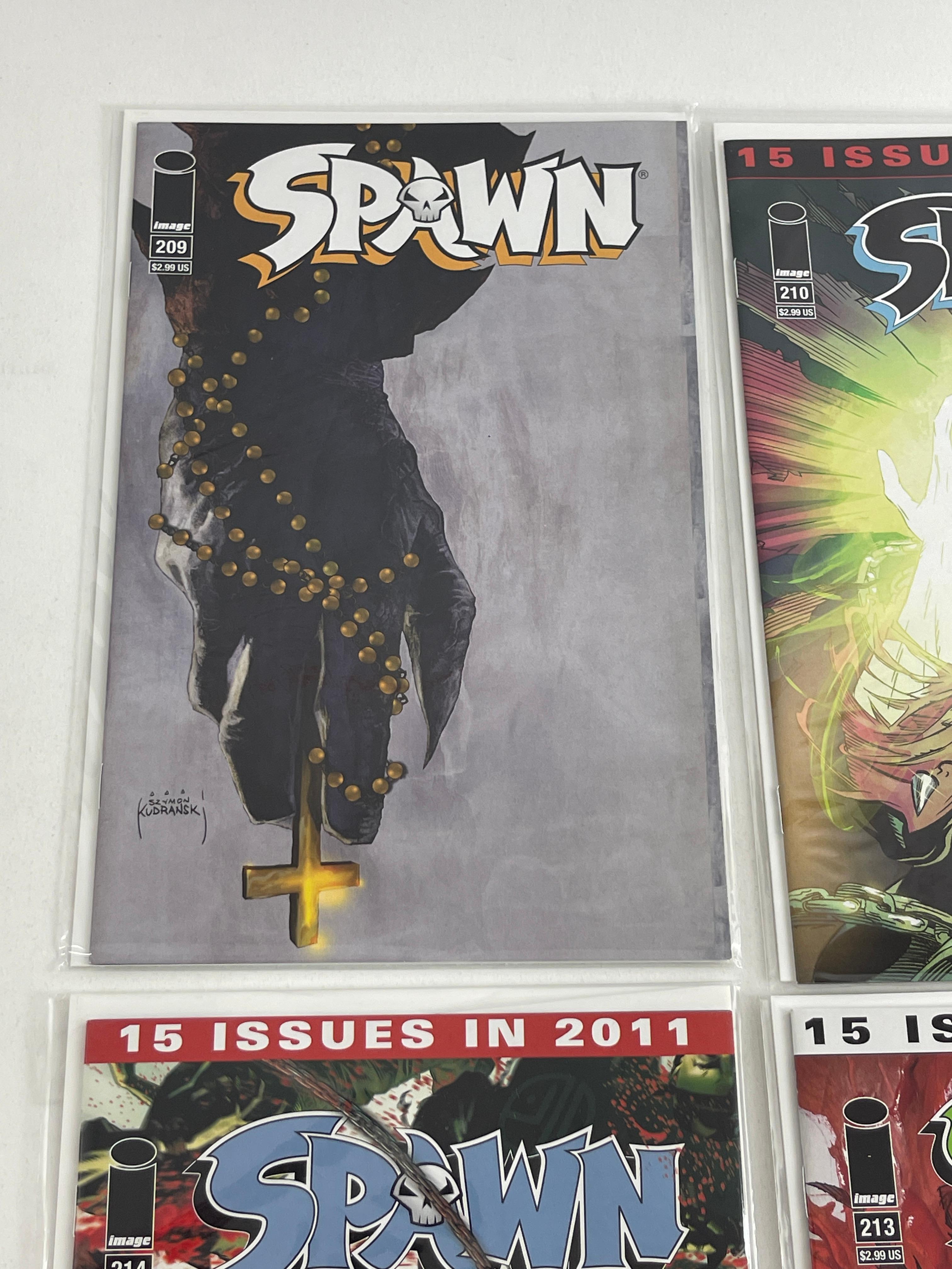 Spawn #209-214 Comic Book Lot