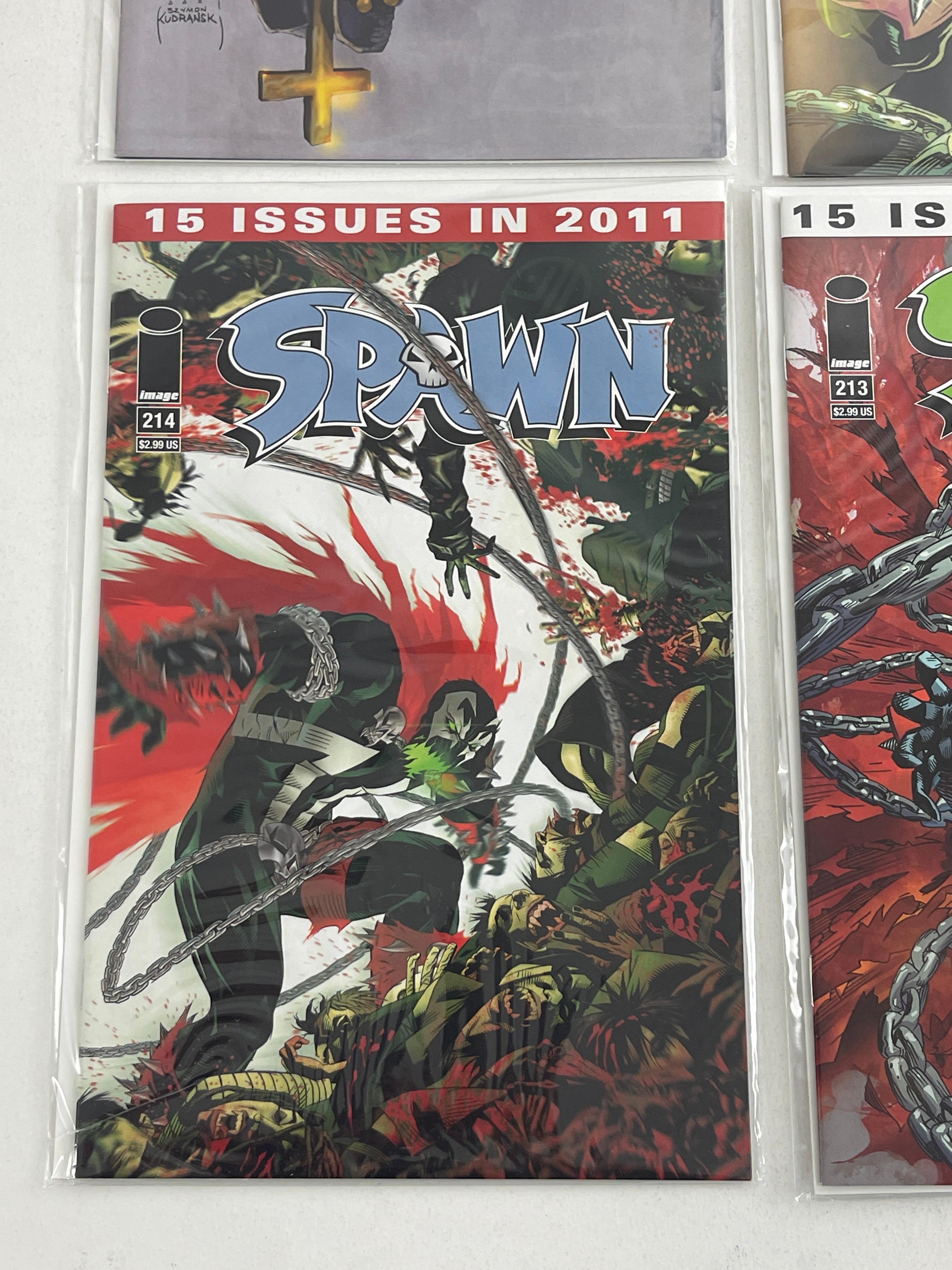 Spawn #209-214 Comic Book Lot