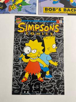 THE SIMPSONS COMIC BOOK COLLECTION LOT