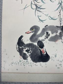 ANTIQUE CHINESE SCROLL PAINTING