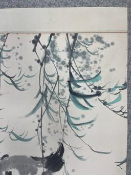 ANTIQUE CHINESE SCROLL PAINTING