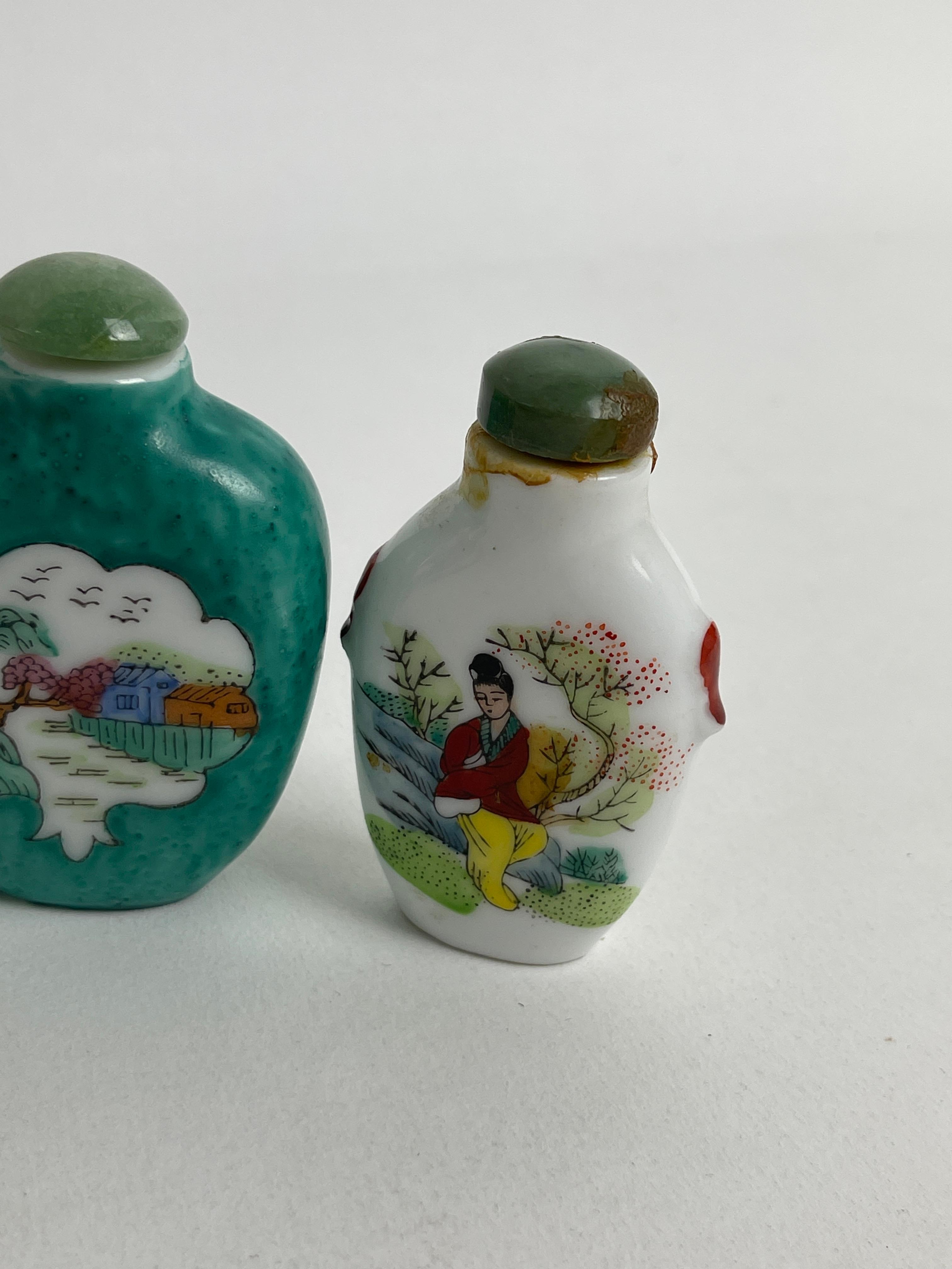 Vintage Chinese  snuff bottle seal collection lot 4