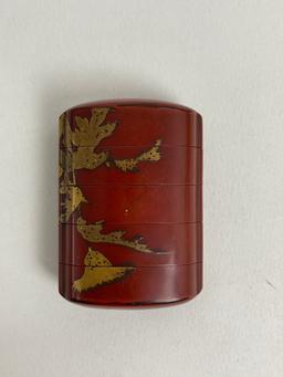 Vintage Japanese lacquer inro