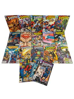 Vintage comic book Superman collection lot 20 DC comics