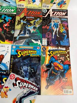 Vintage comic book Superman collection lot 20 DC comics