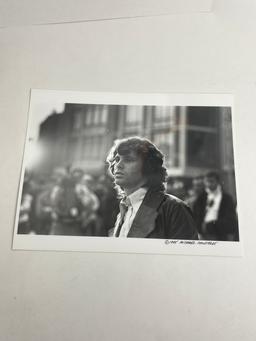 ORIGINAL PHOTOGRAPHY Jim Morrison - The Doors  Photo by Michael Montfort Signed. 1995