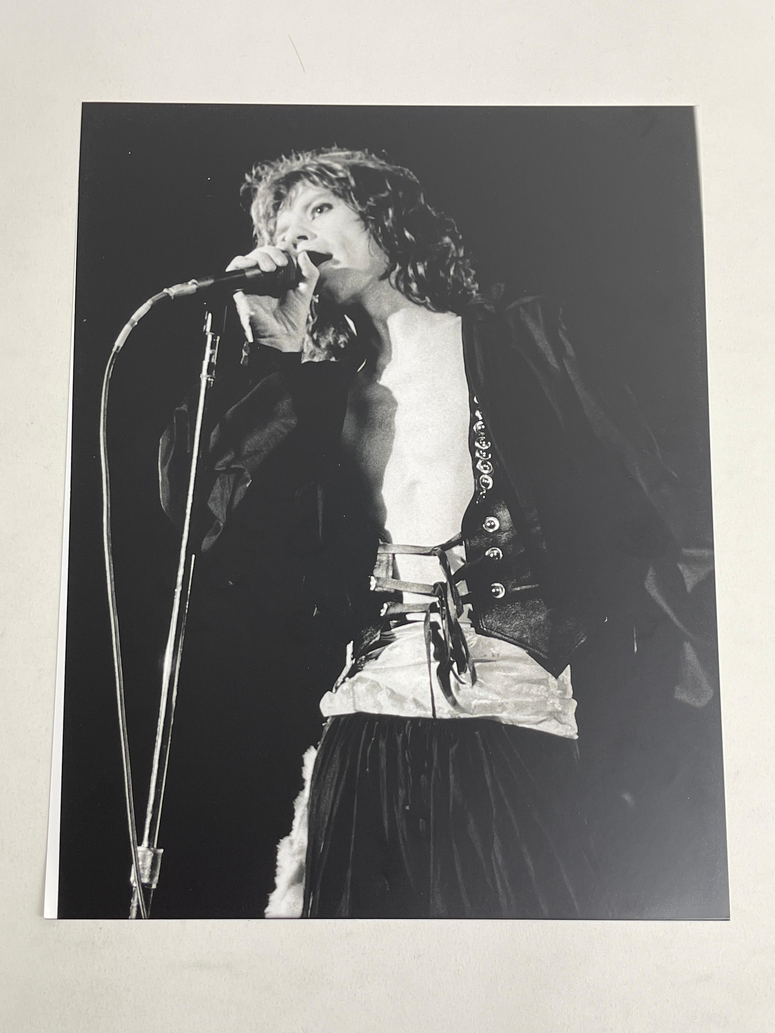ORIGINAL BLACK AND WHITE  PHOTOGRAPHY MICK JAGGER ROLLING STONES