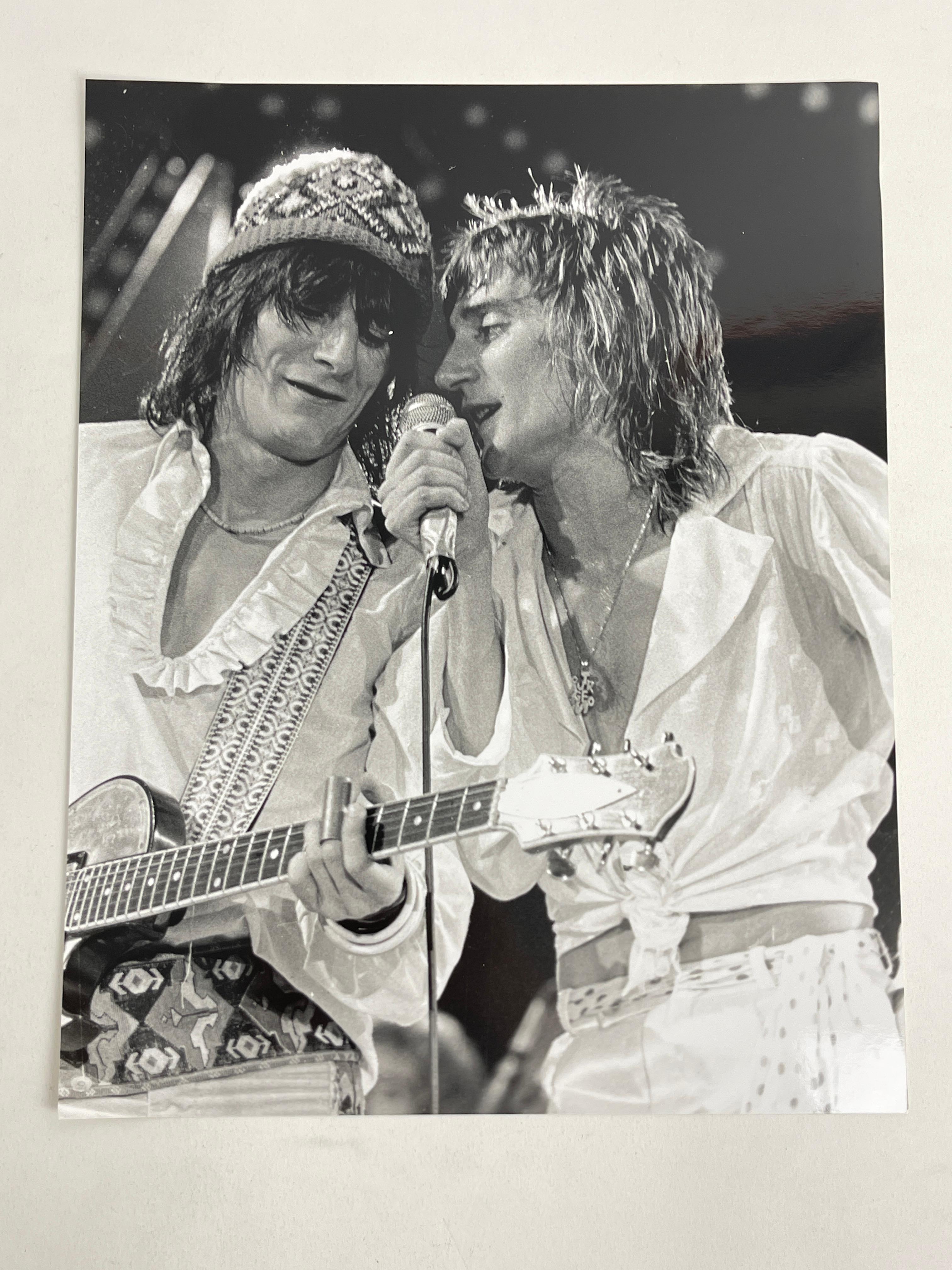 ORIGINAL BLACK AND WHITE  PHOTOGRAPHY  Rod Stewart