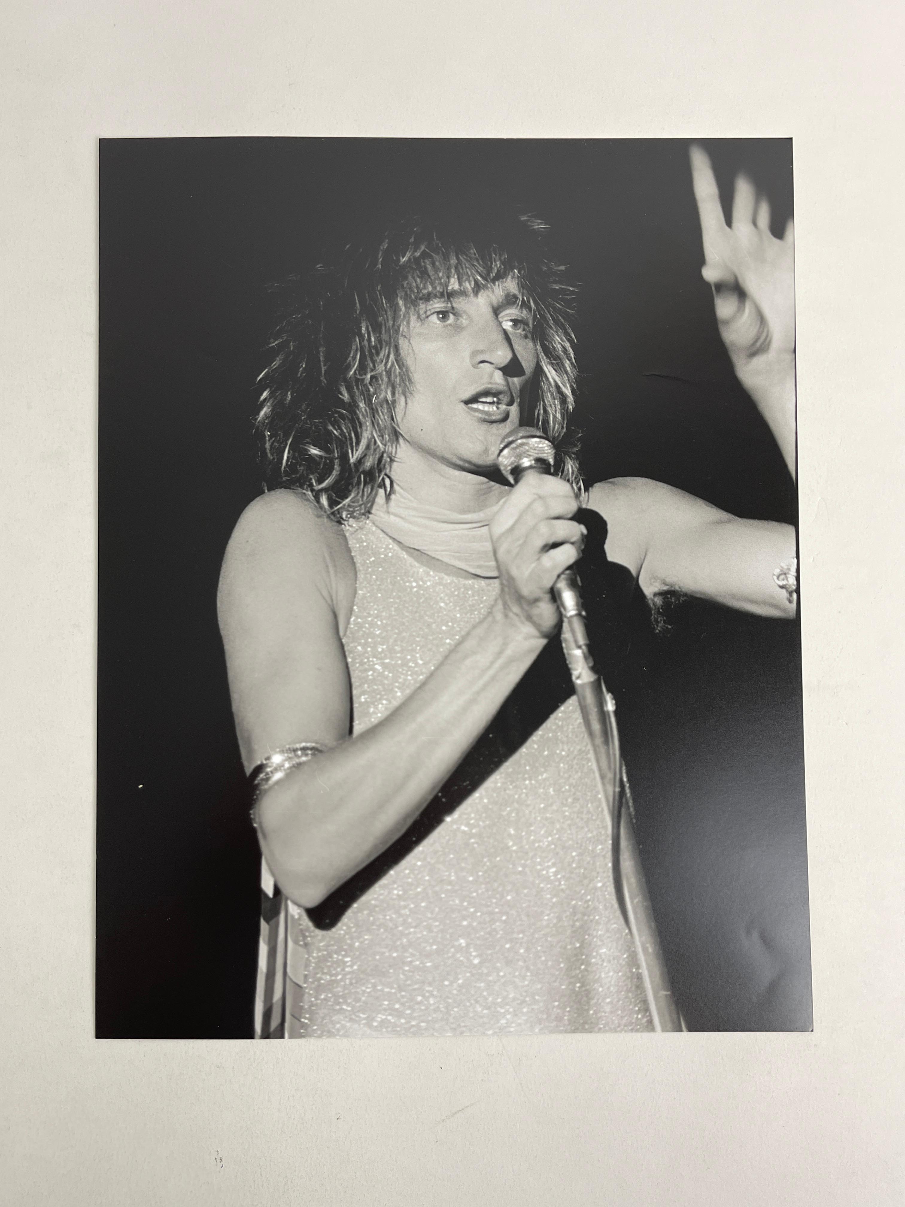 ORIGINAL BLACK AND WHITE  PHOTOGRAPHY  Rod Stewart