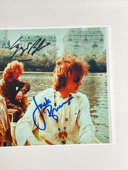 ORIGINAL COLOR PHOTOGRAPHY CREAM ERIC CLAPTON JACK BRUCE AND  Ginger Baker SIGNED