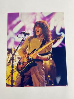 ORIGINAL COLOR PHOTOGRAPHY EDDIE VAN HALEN  GUITARIST