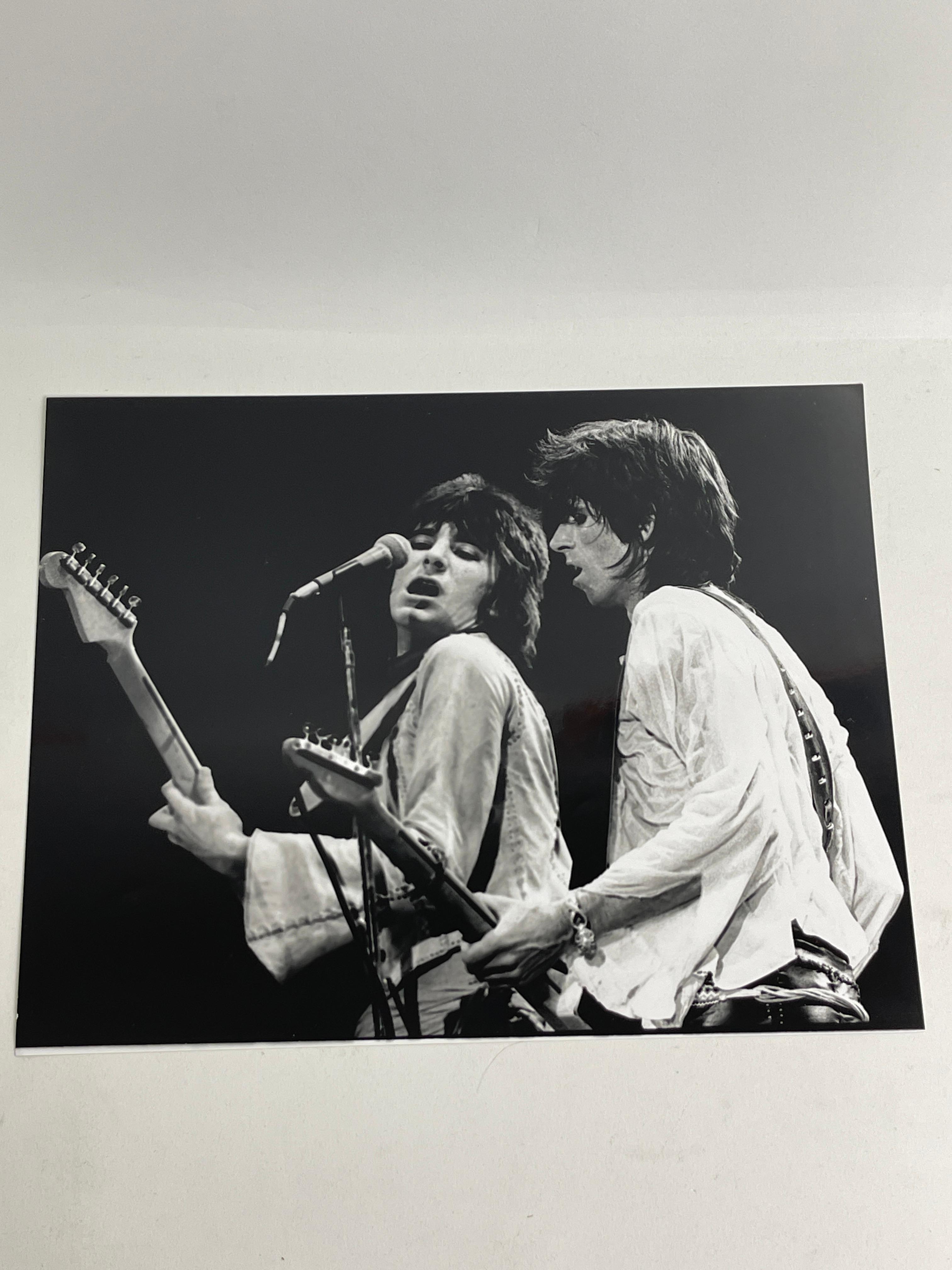ORIGINAL BLACK AND WHITE PHOTOGRAPHY MICK JAGGER KEITH RICHARDS ROLLING STONES