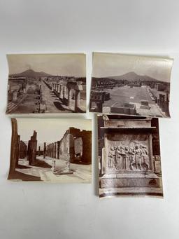 Original Antique photo by Edizioni Brogi Albumen photo Pompei lot 4