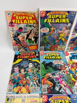 Vintage Super Villains Marvel DC Comic Book Collection Lot of 13