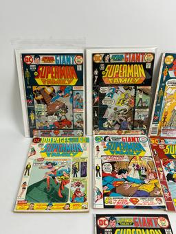 Vintage Superman Family Marvel DC Comic Book Collection Lot of 7