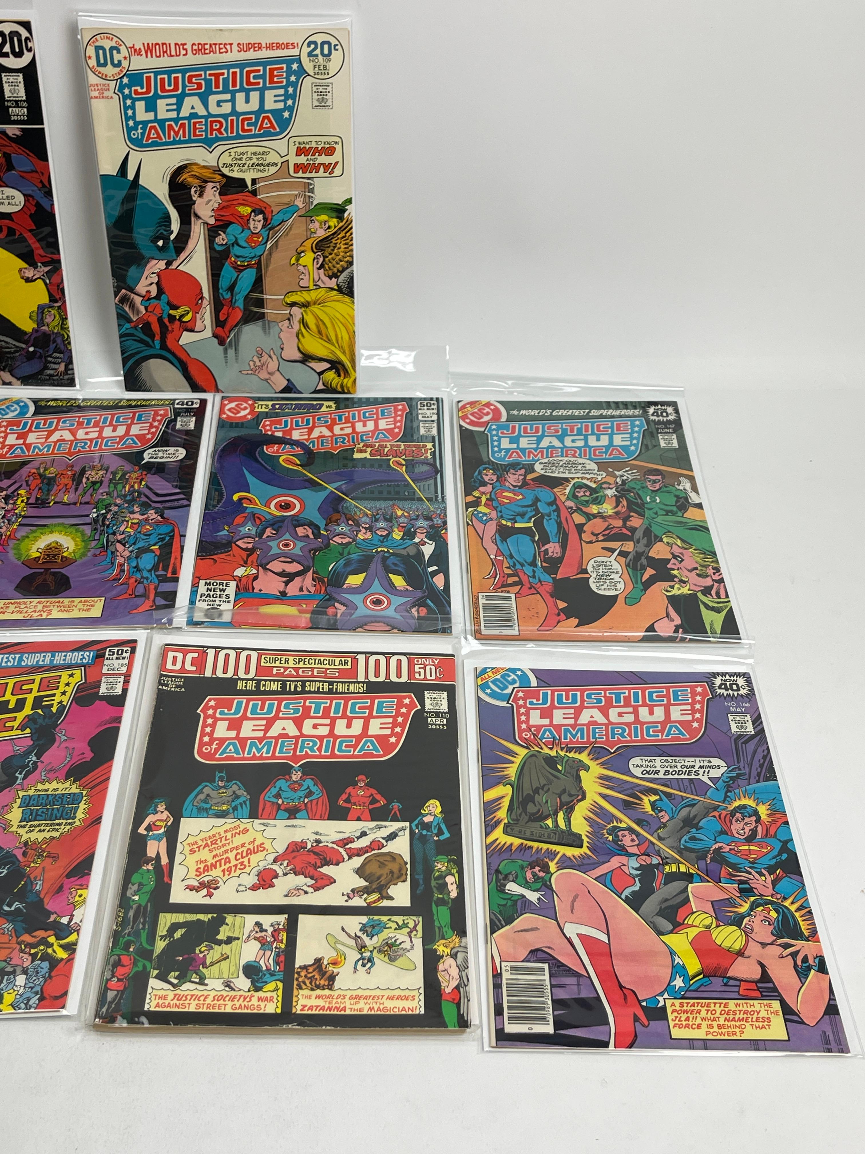 Vintage Justice League of America Marvel DC Collection Lot of 10