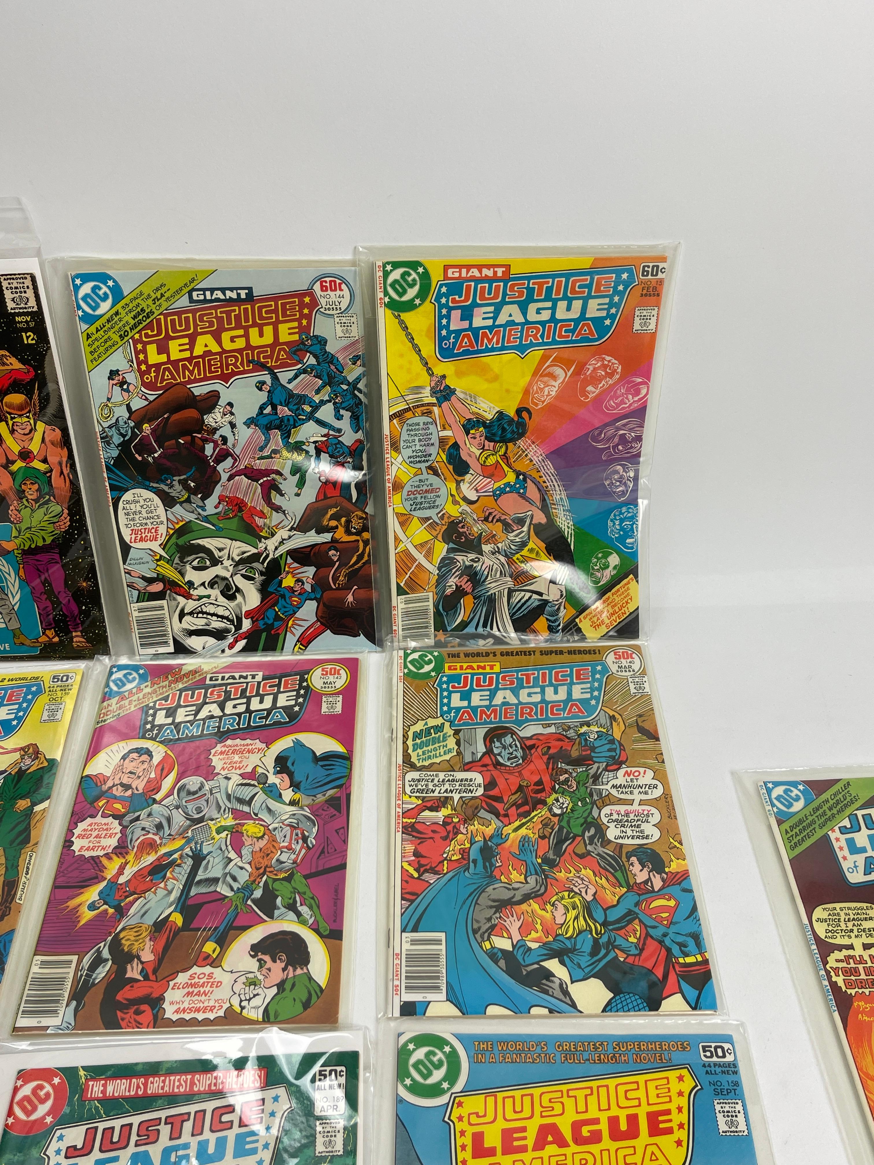 Vintage Justice League of America Marvel DC Collection Lot of 10