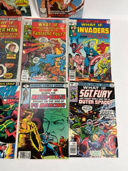 Vintage What If Marvel Comic Book Collection Lot of 8