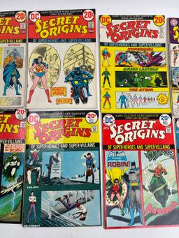 Vintage Secret Origins Marvel DC Collection Lot of 8