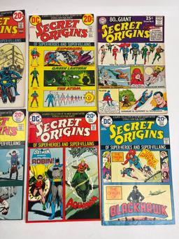 Vintage Secret Origins Marvel DC Collection Lot of 8