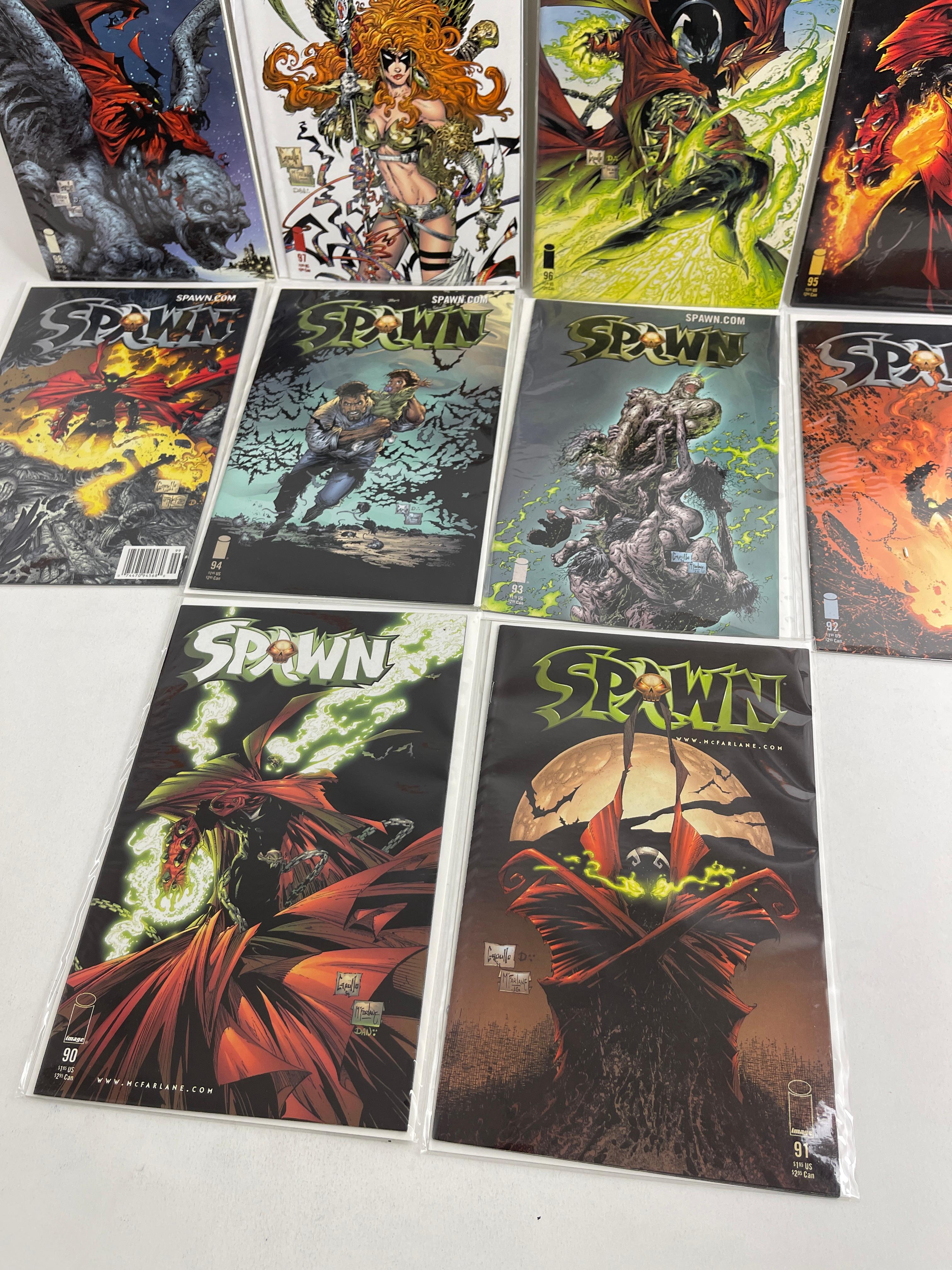 Spawn #90-99 Comic Book Lot