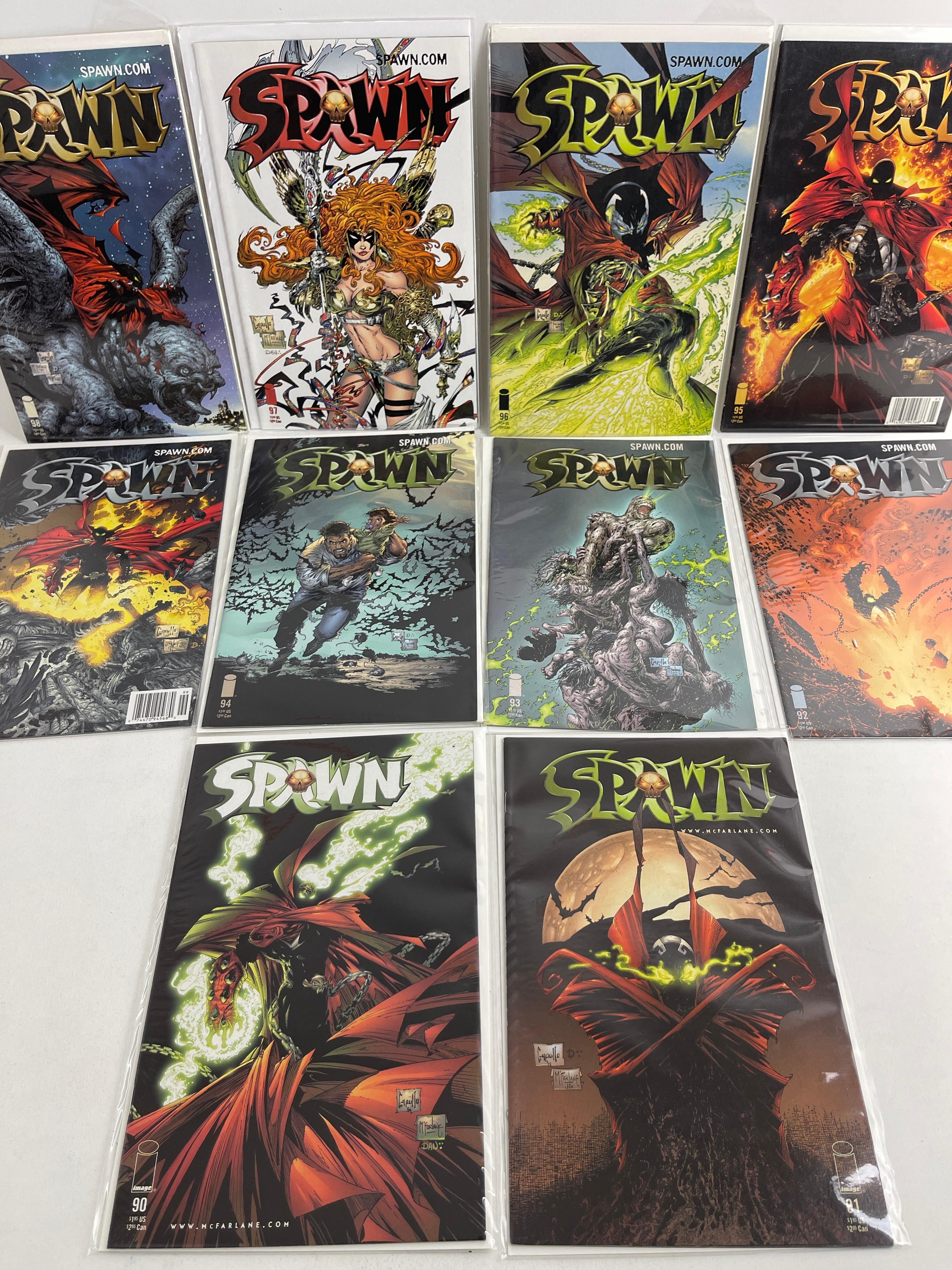 Spawn #90-99 Comic Book Lot